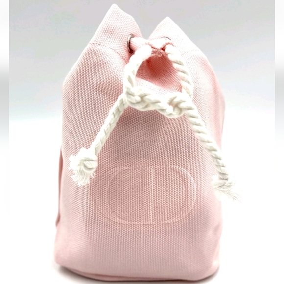 DIOR Pink Mini Bucket Bag with Drawstring Closure, New! - Picture 1 of 5